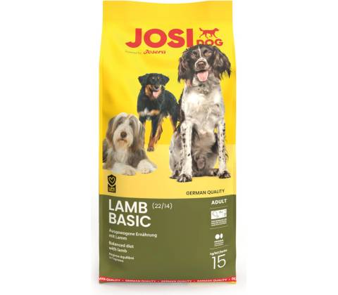 JosiDog Lamb Basic 2 x 15 kg