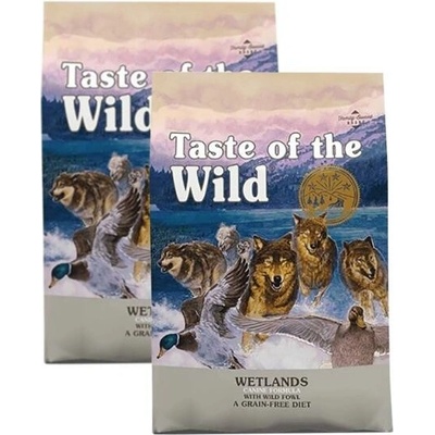 Taste of the Wild Wetlands Wild Fowl SET 2 x 12,2 kg
