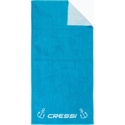 CRESSI Памучна кърпа с рамка синя XVA906