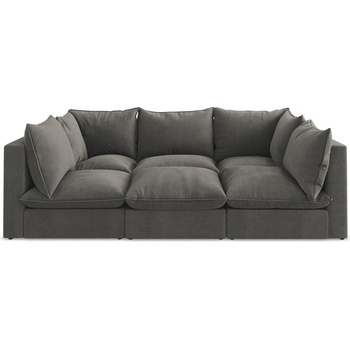 makamii Тъмносив диван 255 cm Manao - Makamii (MANAO_PIT_41_P1_C7)