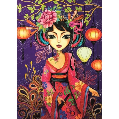 Magnolia - Puzzle Geisha - 1 000 piese