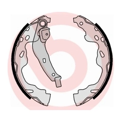 Sada brzdových čeľustí BREMBO S 83 509