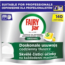 Fairy Platinum Kapsuly do umývačky riadu 140 ks