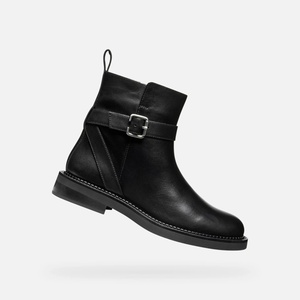 Geox Черни дамски обувки за глезена Geox Serilda Geox | Cheren | ЖЕНИ | 36 - zoot - 248,18 лв