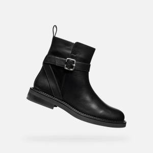 Geox Черни дамски обувки за глезена Geox Serilda Geox | Cheren | ЖЕНИ | 36 - zoot - 275,75 лв