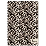 Sentio Тетрадка със спирала B5, 70 листа, 2 теми, Leopard