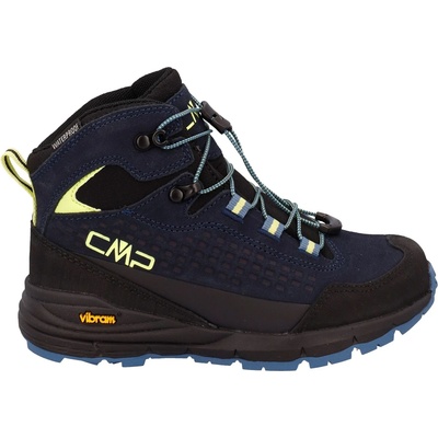 CMP Детски туристически обувки CMP Kid's Vertyx Mid Trekking Shoes WP Walking boots - B. Blue / Apple - размер 35 (EU) (702-5274-0118)