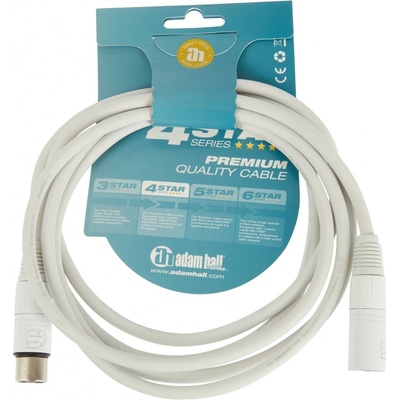 Adam Hall Cables K4MMF0250 SNOW