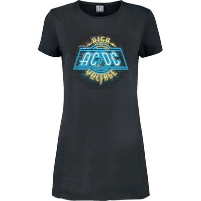 AMPLIFIED дамска рокля AC/DC - High Voltage Neon - AMPLIFIED - ZAVE776C07