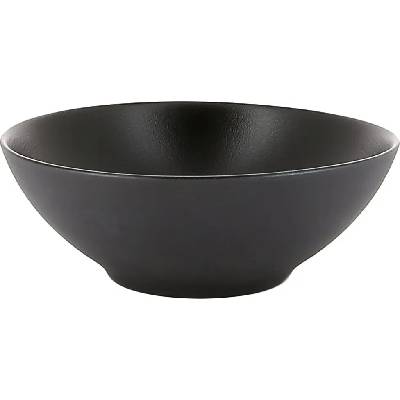 REVOL Talíř hluboký/miska O 15 cm matná černá Equinoxe