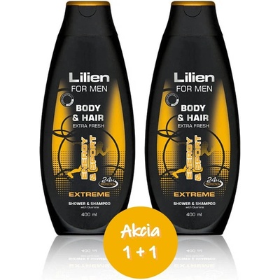Lilien Extreme Men sprchový gél 400 ml