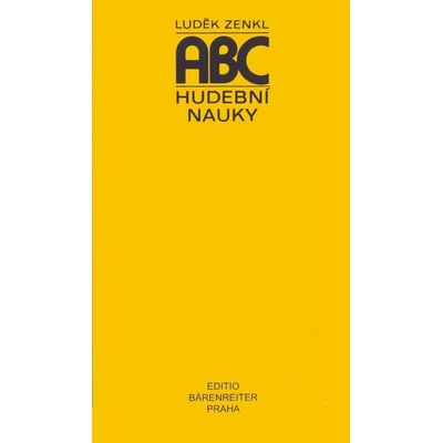 Luděk Zenkl ABC hudební nauky Noty