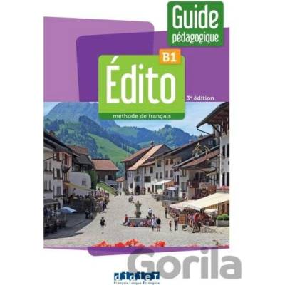 Edito B1 - Guide pédagogique papier