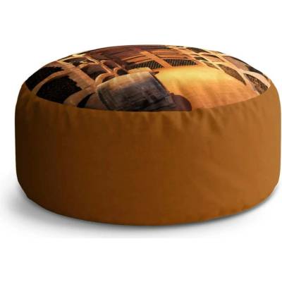 Sablio Taburet Circle Vinný sklep: 38x48 cm
