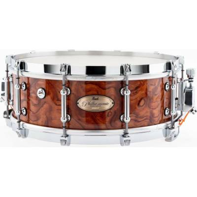 Pearl PHTF1450 Philharmonic 14”x5” Bubinga/Maple/Bubinga Natural Bubinga Gloss