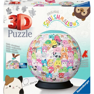 RAVENSBURGER 3D Puzzleball Squishmallows 72 ks
