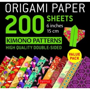 Origami Paper 200 sheets Kimono Patterns 6 (ISBN: 9780804850803)