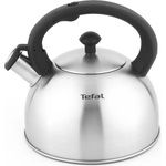 Tefal Чайник за котлон DUETTO+ N4210310 2, 5 l, сребърен, неръждаема стомана, Tefal (TEF3110602014)