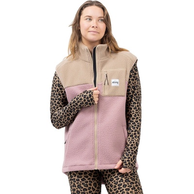 Eivy Lumberjackie Sherpa Vest sand/faded woodrose
