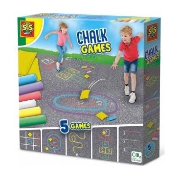 SES Creative SES Chalk Games 5-in-1 02207 22075