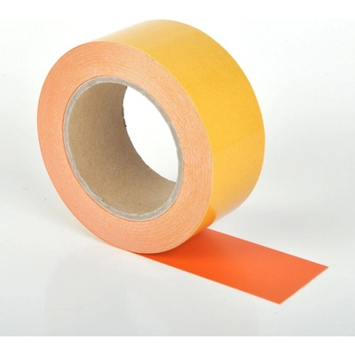 Univerzální podlahová páska WT-5125 – PVC, oranžová, 50 mm × 10 m