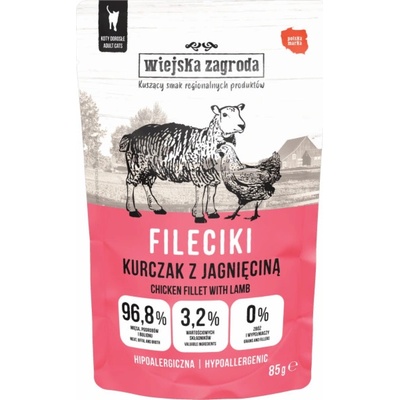 Wiejska Zagroda Kuřecí Filety s Jehněčím 85 g