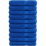 vidaXL Премиум кърпи за сауна SOLUND 10 бр сини 80x200 см 600 gsm (137196)