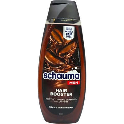 Schauma мъжки шампоан за коса, Hair Booster, Кафе, 400мл