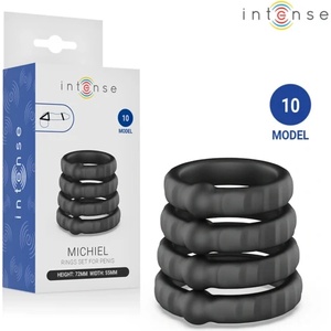  Intense - michiel комплект of 4 penis rings model 10
