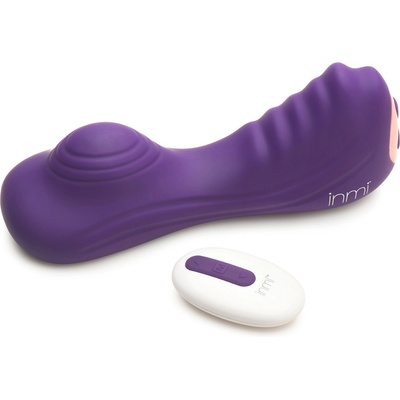 Inmi Ride N' Grind 10X Vibrating Silicone Grinder Purple