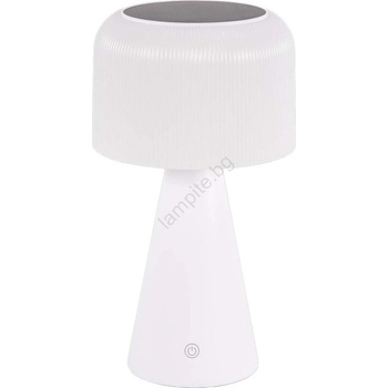 Polux LED Димируем соларен настолна лампа LIMA LED/3, 7V 1800 mAh 3000/4000/5000K IP44 бял (SA2306)