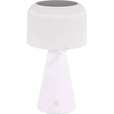 Polux LED Димируем соларен настолна лампа LIMA LED/3, 7V 1800 mAh 3000/4000/5000K IP44 бял (SA2306)