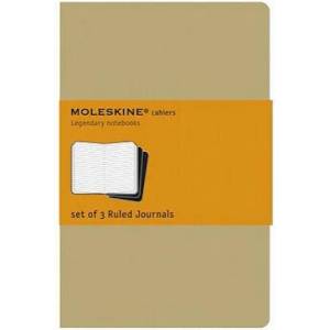 Moleskine Ruled Cahier Xl - Kraft Cover (3 Set) | Moleskine (ISBN: 9788883705045)