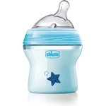 Chicco Бебешко шише Chicco Natural Feeling - Със силиконов биберон, 250 ml, за момче, асортимент (N0243) - baby