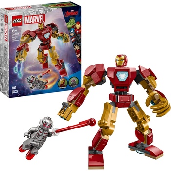 LEGO® Marvel Iron Man Mech vs. Ultron Set 76307 - Super Heroes MV
