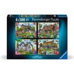 Ravensburger - Puzzle 4x500 Happy Days Collection No. 10 Country Gardens - 500 piese