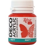 Rosa Talent АКРИЛНА боя Bright Red (20) Mat 20 ml 1 бр (20020)