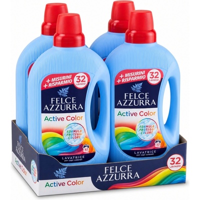 Felce Azzurra prací gel na barevné prádlo 4 x 32 PD