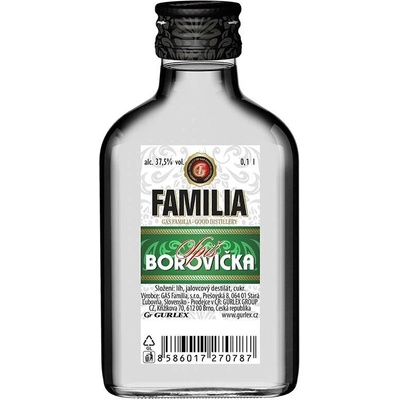 Familia Borovička 37,5% 0,1 l (holá láhev)