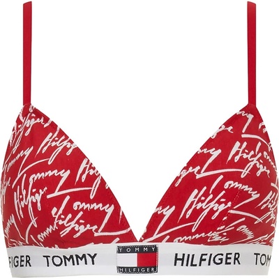 Tommy Hilfiger Tommy signature triangle podprsenka s jemnou výstužou a nastaviteľnými ramienkami