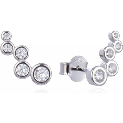 Jan Kos jewellery stříbrné náušnice MHT-3512/SW00