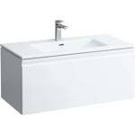 Laufen Pro S - Шкафче с умивалник, 100x50 см, 1 чекмедже, матово бяло H8609654631041 (H8609654631041)