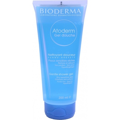Bioderma Atoderm jemný sprchový gél pre suchú a citlivú pokožku 200 ml