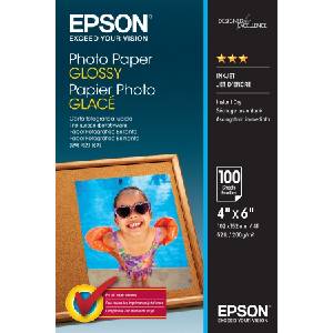 Epson Гланцирана фотохартия Epson (10x15, 100 листа, 200g)