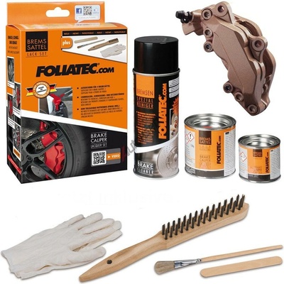 FOLIATEC Lak na brzdové třmeny - měděná VINTAGE metal 600 ml DO F2171