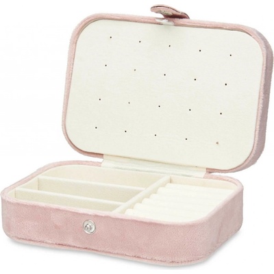 Giftdecor šperkovnice Velvet šedá