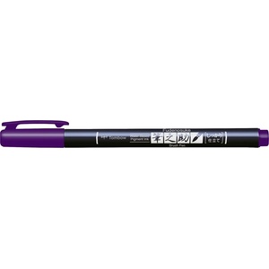 Tombow Marker Fudenosuke твърд лилав (WS-BH18)