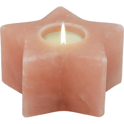 Himalaya Salt Dreams Свещник от хималайска сол Himalaya Salt Dreams - Звезда (243756)