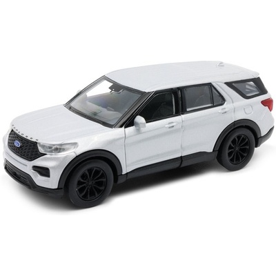 Welly Ford Explorer 2023 biela 1:34