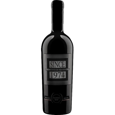 Emera Since 1974 Primitivo di Manduria Limited Platinum Edition polosuché červené 2023 15% 0,75 l (holá láhev)